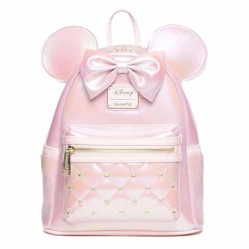 Loungefly Disney The Minnie Mouse Classic Series Rose Iridescent Women's Backpack